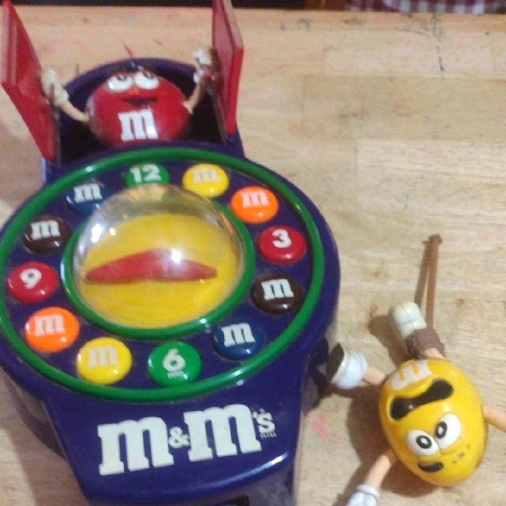 M&M'S Vintage Early 80's Clock